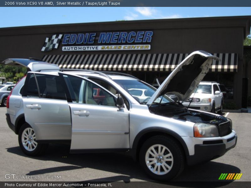 Silver Metallic / Taupe/Light Taupe 2006 Volvo XC90 V8 AWD