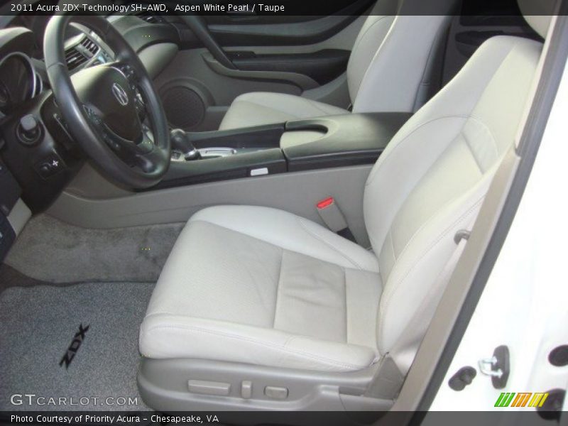  2011 ZDX Technology SH-AWD Taupe Interior