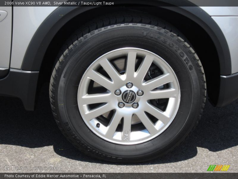 Silver Metallic / Taupe/Light Taupe 2006 Volvo XC90 V8 AWD