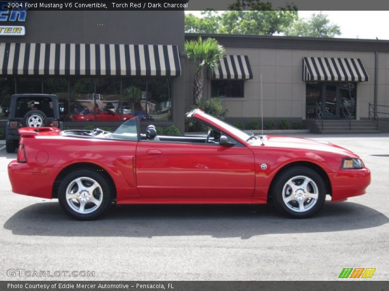  2004 Mustang V6 Convertible Torch Red