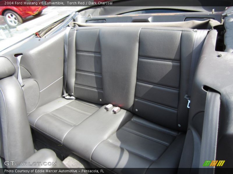 Rear Seat of 2004 Mustang V6 Convertible