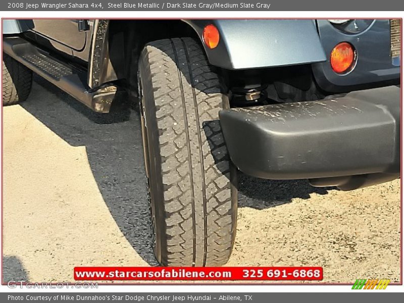 Steel Blue Metallic / Dark Slate Gray/Medium Slate Gray 2008 Jeep Wrangler Sahara 4x4