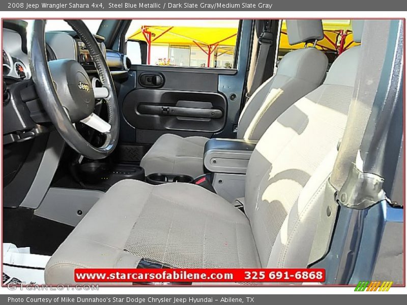 Steel Blue Metallic / Dark Slate Gray/Medium Slate Gray 2008 Jeep Wrangler Sahara 4x4