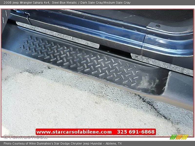 Steel Blue Metallic / Dark Slate Gray/Medium Slate Gray 2008 Jeep Wrangler Sahara 4x4