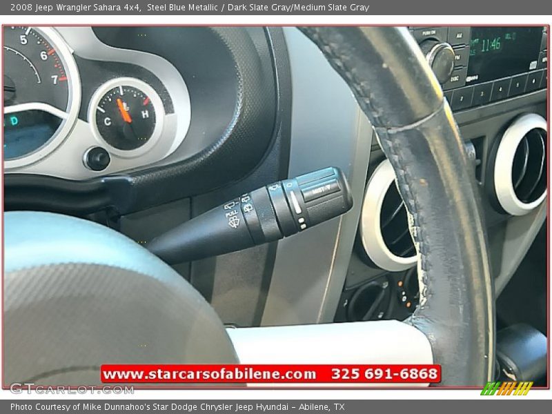 Steel Blue Metallic / Dark Slate Gray/Medium Slate Gray 2008 Jeep Wrangler Sahara 4x4