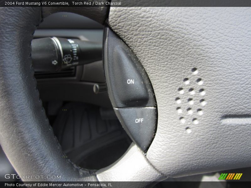 Controls of 2004 Mustang V6 Convertible