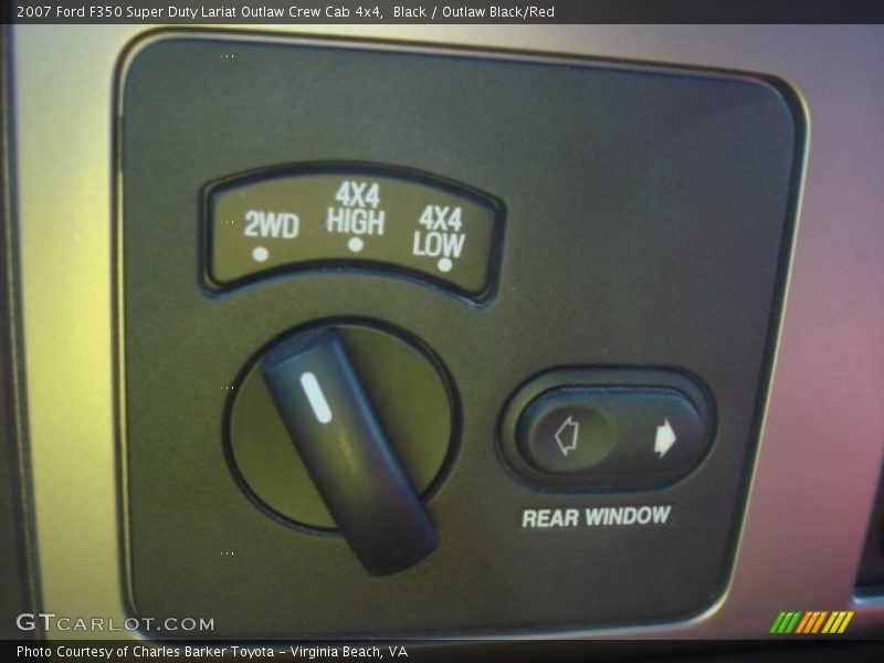 Controls of 2007 F350 Super Duty Lariat Outlaw Crew Cab 4x4