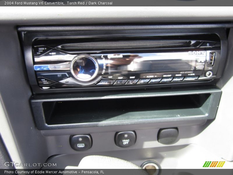 Torch Red / Dark Charcoal 2004 Ford Mustang V6 Convertible