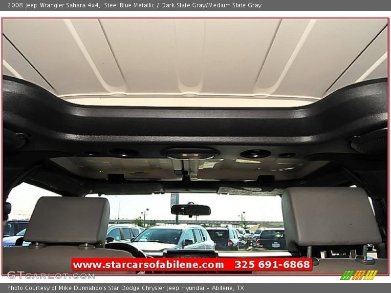 Steel Blue Metallic / Dark Slate Gray/Medium Slate Gray 2008 Jeep Wrangler Sahara 4x4
