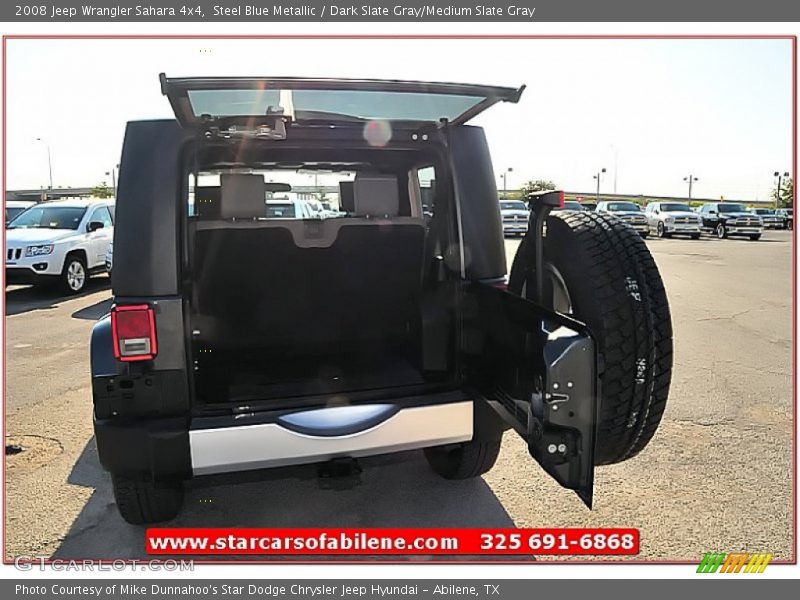 Steel Blue Metallic / Dark Slate Gray/Medium Slate Gray 2008 Jeep Wrangler Sahara 4x4