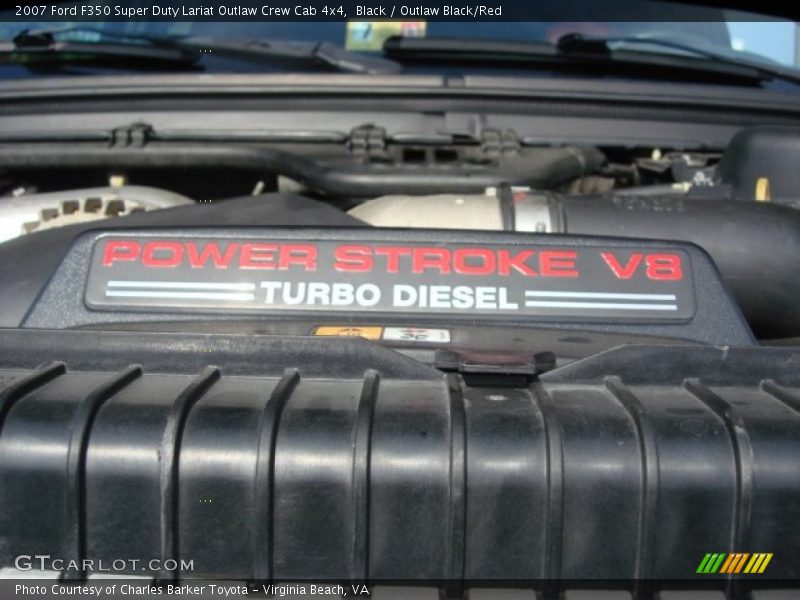  2007 F350 Super Duty Lariat Outlaw Crew Cab 4x4 Engine - 6.0 Liter OHV 32-Valve Power Stroke Turbo-Diesel V8