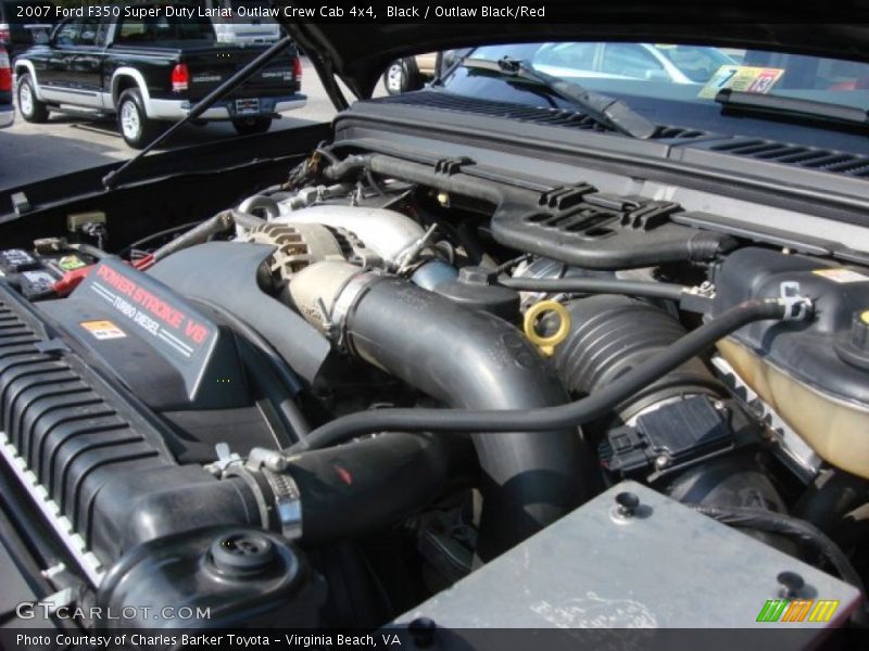  2007 F350 Super Duty Lariat Outlaw Crew Cab 4x4 Engine - 6.0 Liter OHV 32-Valve Power Stroke Turbo-Diesel V8