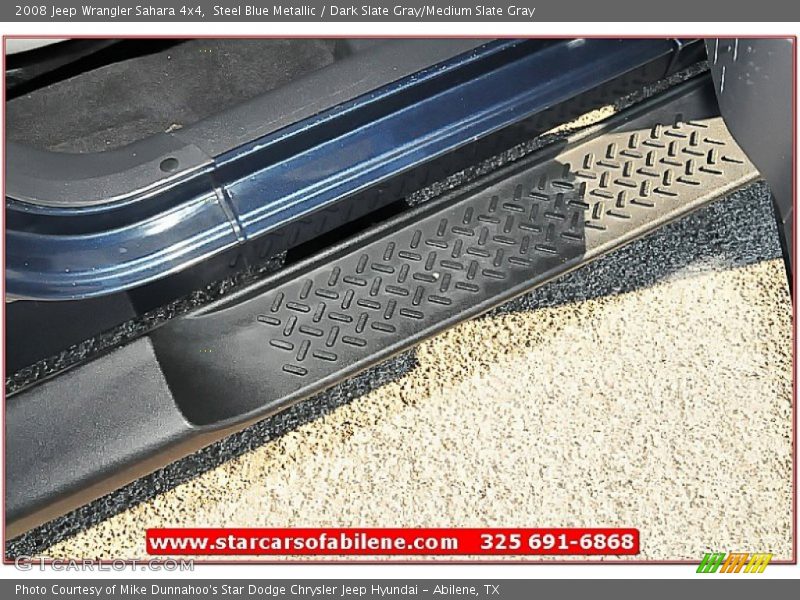 Steel Blue Metallic / Dark Slate Gray/Medium Slate Gray 2008 Jeep Wrangler Sahara 4x4