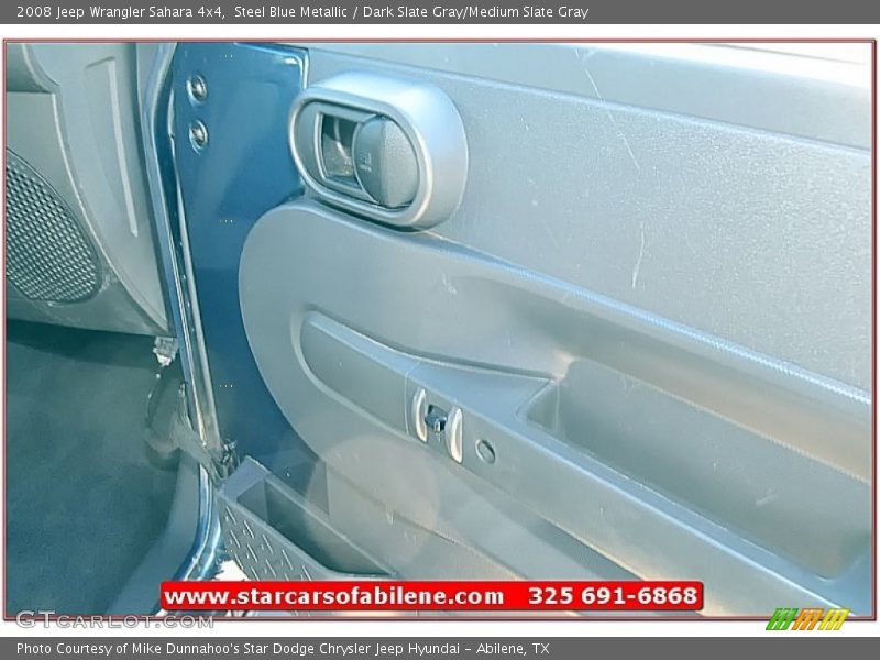 Steel Blue Metallic / Dark Slate Gray/Medium Slate Gray 2008 Jeep Wrangler Sahara 4x4