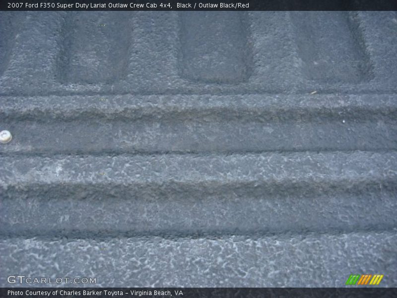 Black / Outlaw Black/Red 2007 Ford F350 Super Duty Lariat Outlaw Crew Cab 4x4