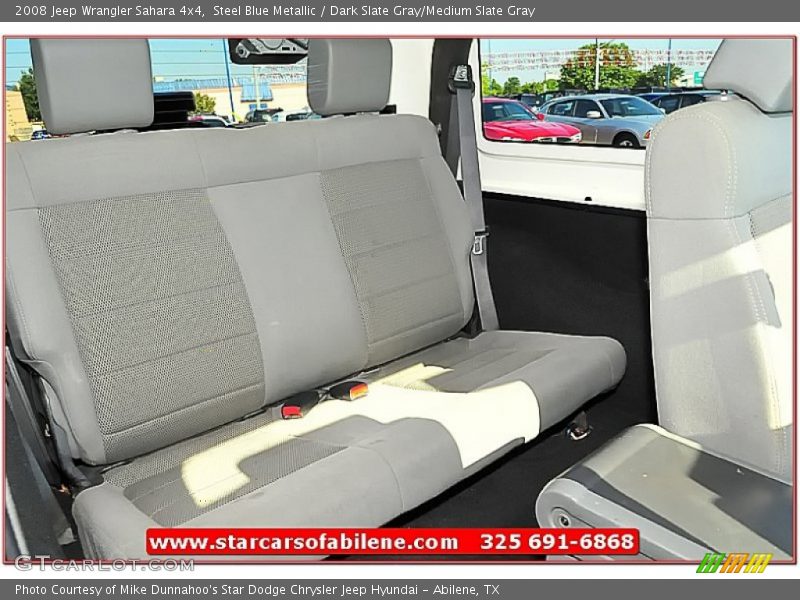 Steel Blue Metallic / Dark Slate Gray/Medium Slate Gray 2008 Jeep Wrangler Sahara 4x4