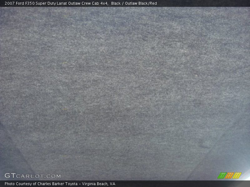 Black / Outlaw Black/Red 2007 Ford F350 Super Duty Lariat Outlaw Crew Cab 4x4