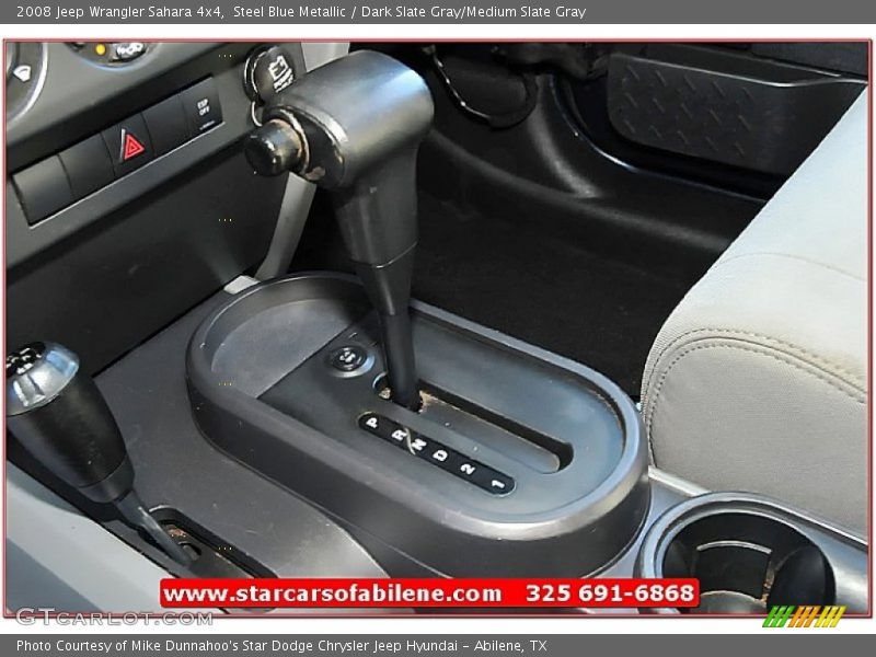 Steel Blue Metallic / Dark Slate Gray/Medium Slate Gray 2008 Jeep Wrangler Sahara 4x4