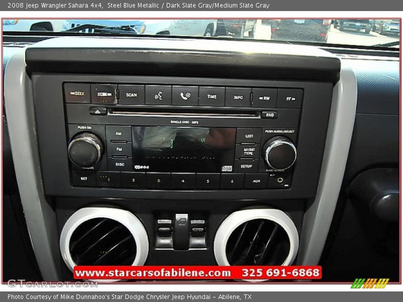 Steel Blue Metallic / Dark Slate Gray/Medium Slate Gray 2008 Jeep Wrangler Sahara 4x4