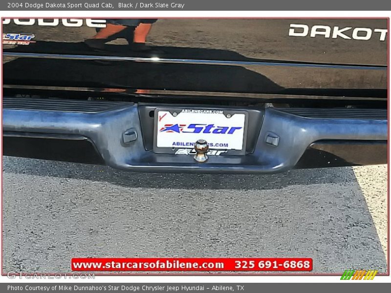 Black / Dark Slate Gray 2004 Dodge Dakota Sport Quad Cab