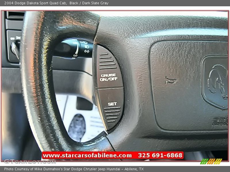 Black / Dark Slate Gray 2004 Dodge Dakota Sport Quad Cab