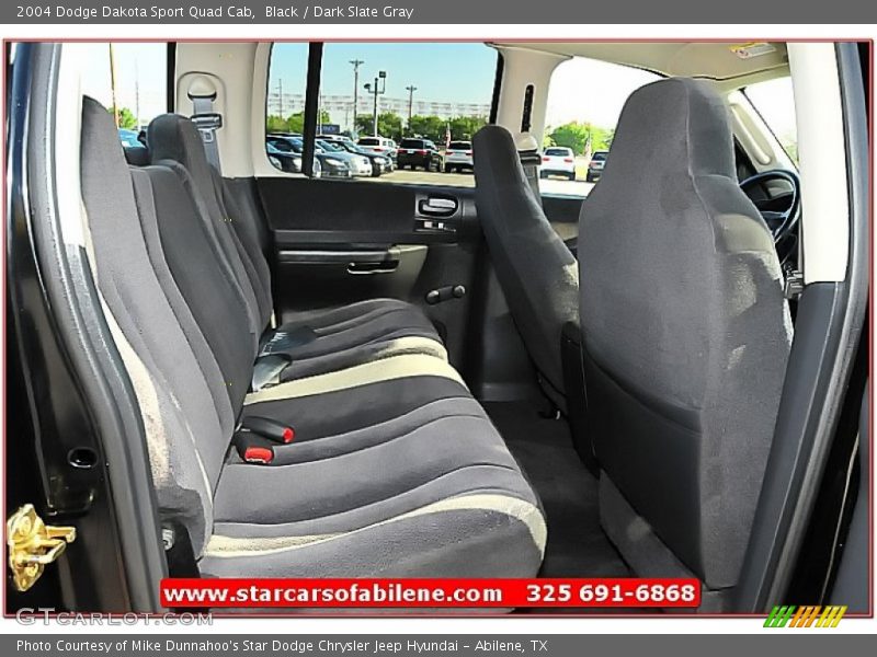 Black / Dark Slate Gray 2004 Dodge Dakota Sport Quad Cab