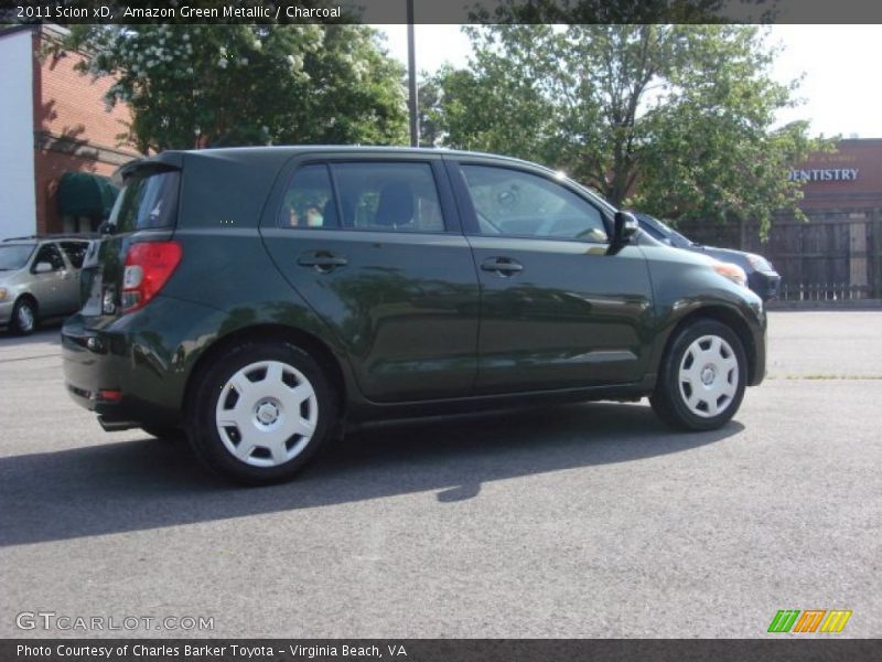 Amazon Green Metallic / Charcoal 2011 Scion xD