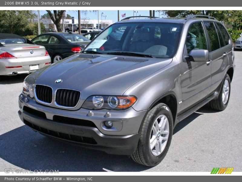 Sterling Grey Metallic / Grey 2006 BMW X5 3.0i