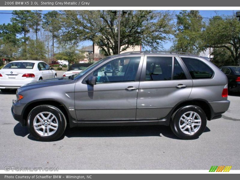 Sterling Grey Metallic / Grey 2006 BMW X5 3.0i