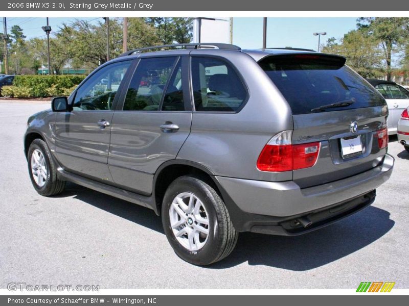 Sterling Grey Metallic / Grey 2006 BMW X5 3.0i