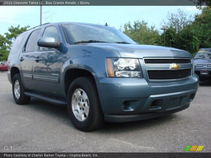 Blue Granite Metallic / Ebony 2010 Chevrolet Tahoe LS