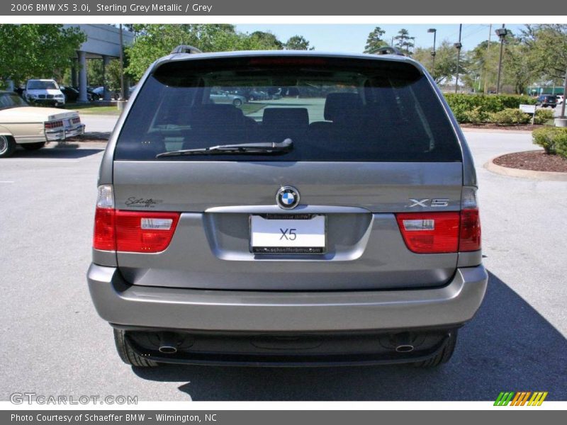 Sterling Grey Metallic / Grey 2006 BMW X5 3.0i