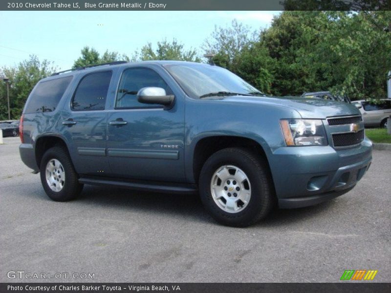 Blue Granite Metallic / Ebony 2010 Chevrolet Tahoe LS