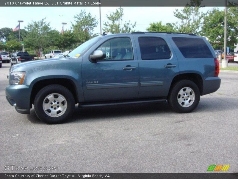 Blue Granite Metallic / Ebony 2010 Chevrolet Tahoe LS