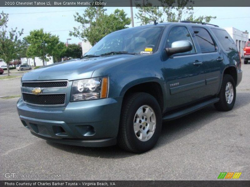 Blue Granite Metallic / Ebony 2010 Chevrolet Tahoe LS