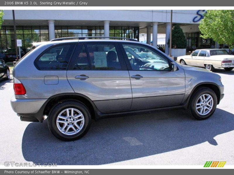 Sterling Grey Metallic / Grey 2006 BMW X5 3.0i