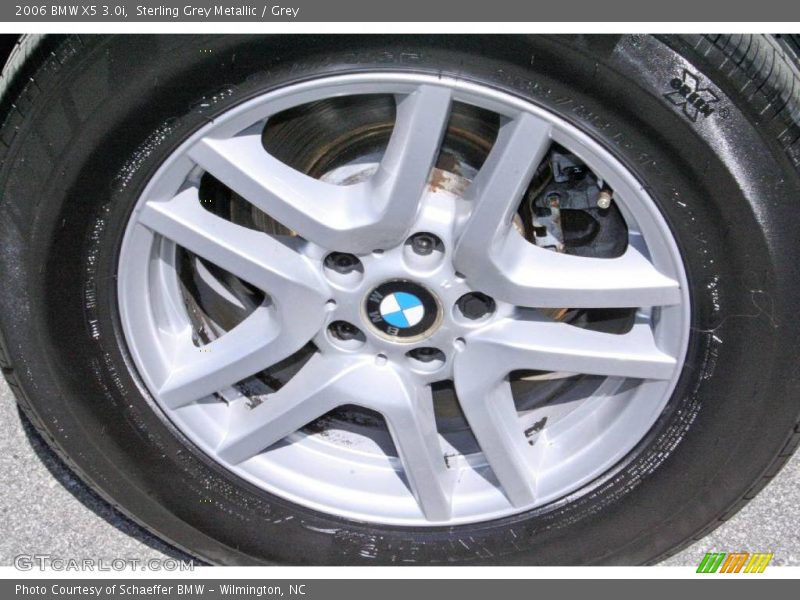 Sterling Grey Metallic / Grey 2006 BMW X5 3.0i