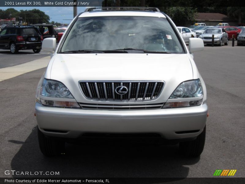 White Gold Crystal / Ivory 2001 Lexus RX 300