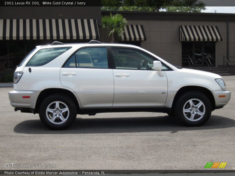 White Gold Crystal / Ivory 2001 Lexus RX 300
