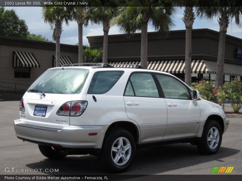 White Gold Crystal / Ivory 2001 Lexus RX 300