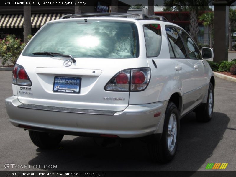 White Gold Crystal / Ivory 2001 Lexus RX 300