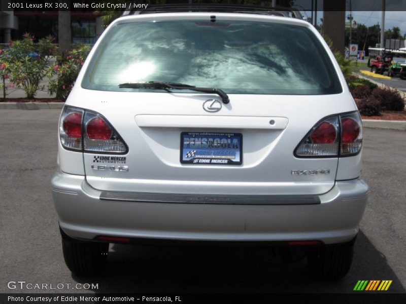 White Gold Crystal / Ivory 2001 Lexus RX 300
