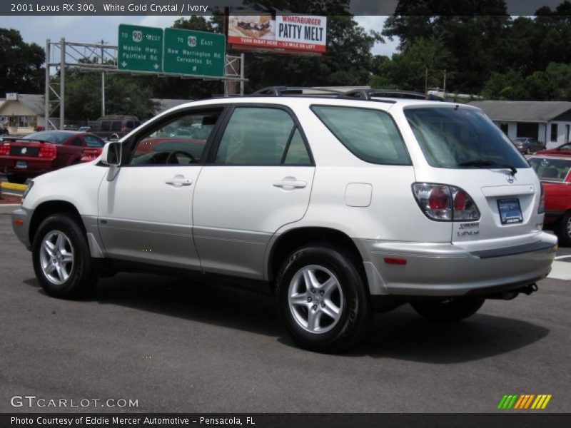 White Gold Crystal / Ivory 2001 Lexus RX 300