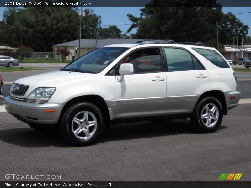 White Gold Crystal / Ivory 2001 Lexus RX 300