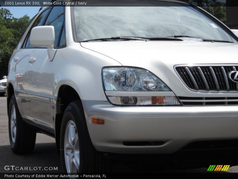 White Gold Crystal / Ivory 2001 Lexus RX 300