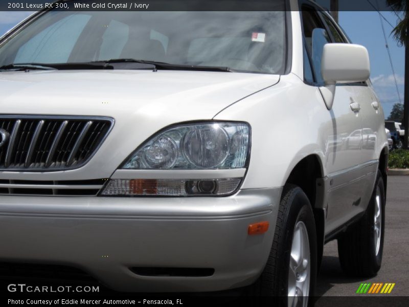 White Gold Crystal / Ivory 2001 Lexus RX 300