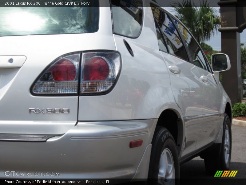 White Gold Crystal / Ivory 2001 Lexus RX 300
