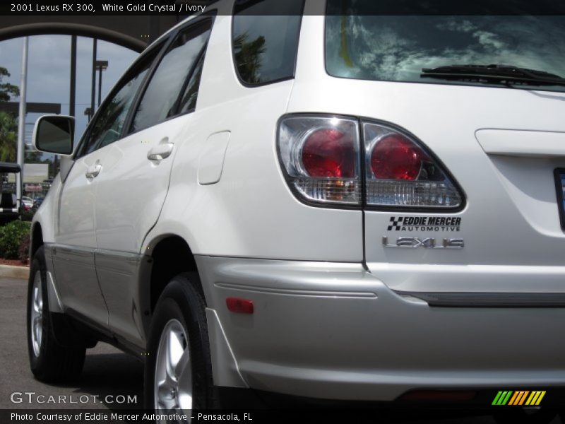 White Gold Crystal / Ivory 2001 Lexus RX 300