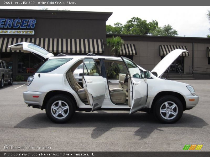 White Gold Crystal / Ivory 2001 Lexus RX 300