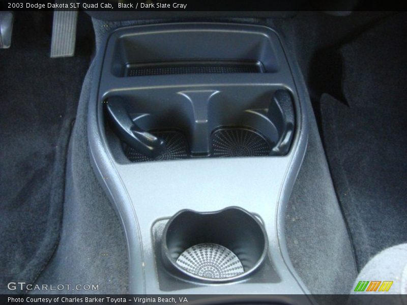 Black / Dark Slate Gray 2003 Dodge Dakota SLT Quad Cab